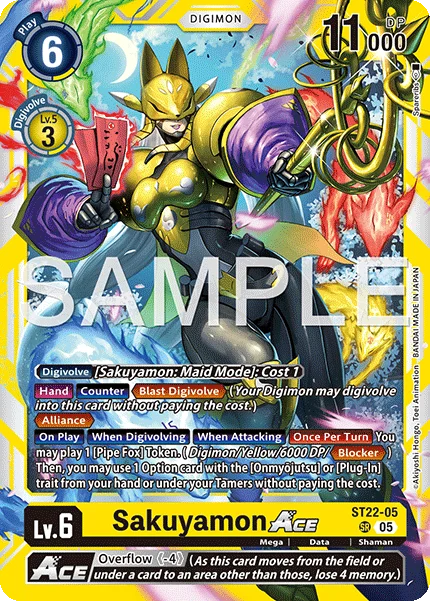 Sakuyamon 「ST22-05」「EN」