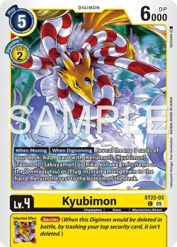 Kyubimon 「ST22-03」「EN」