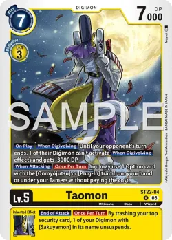 Taomon 「ST22-04」「EN」