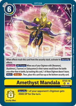 Amethyst Mandala 「ST22-10」「EN」