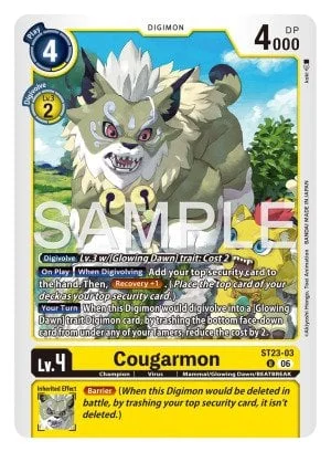 Cougarmon 「ST23-03」「EN」