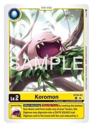 Koromon 「ST24-01」「EN」