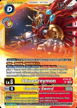 ShineGreymon 「ST24-07」「EN」