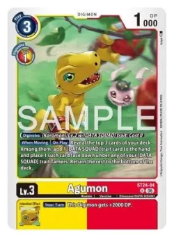 Agumon 「ST24-04」「EN」