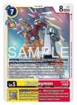 RizeGreymon 「ST24-06」「EN」