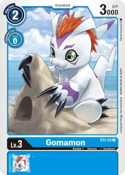 Gomamon 「ST2-02」「EN」