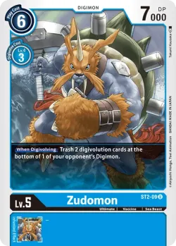 Zudomon 「ST2-09」「EN」