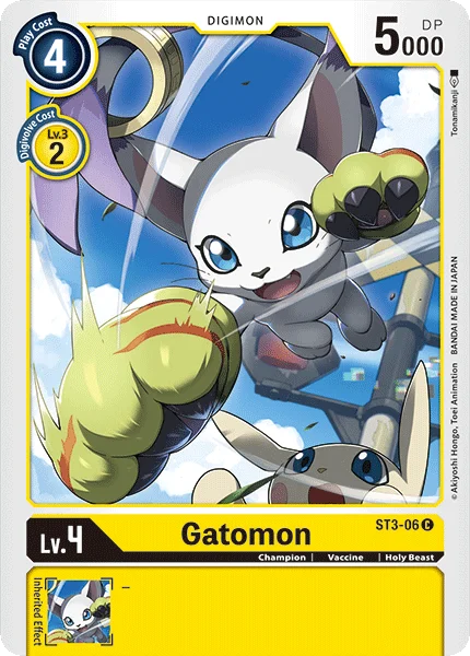 Gatomon 「ST3-06」「EN」