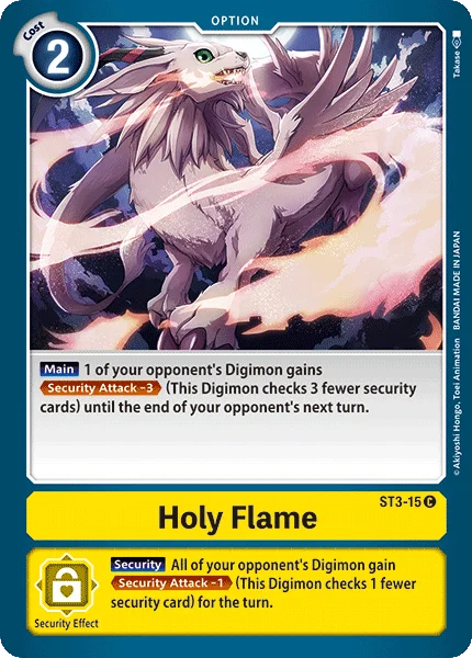 Holy Flame 「ST3-15」「EN」