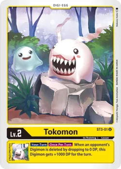 Tokomon 「ST3-01」「EN」
