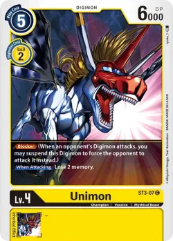 Unimon 「ST3-07」「EN」