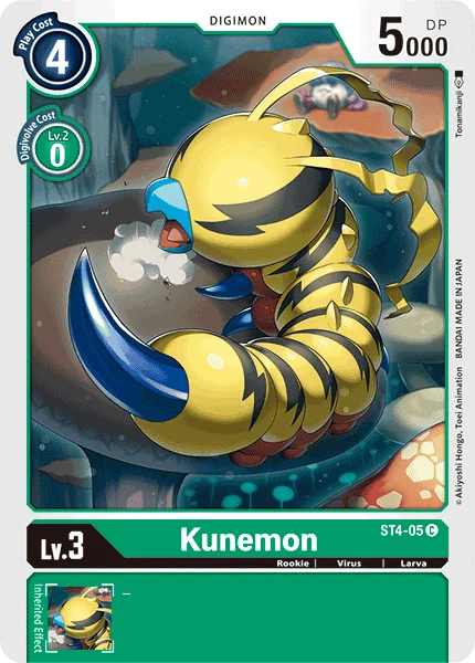 Kunemon 「ST4-05」「EN」