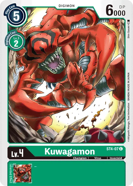 Kuwagamon 「ST4-07」「EN」