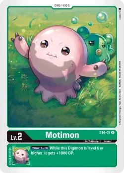Motimon 「ST4-01」「EN」