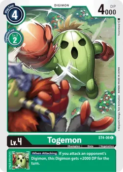 Togemon 「ST4-06」「EN」