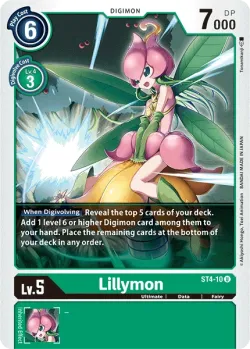 Lillymon 「ST4-10」「EN」