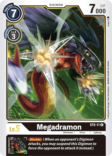 Megadramon 「ST5-11」「EN」