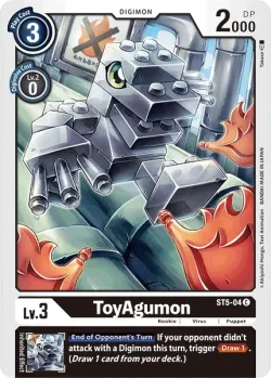 ToyAgumon 「ST5-04」「EN」