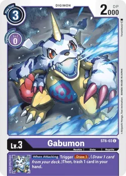 Gabumon 「ST6-03」「EN」