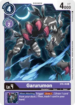 Garurumon 「ST6-06」「EN」