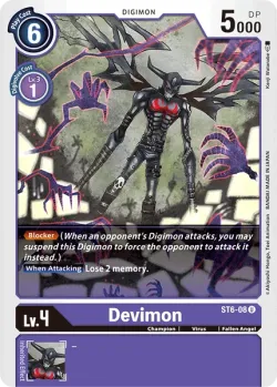Devimon 「ST6-08」「EN」