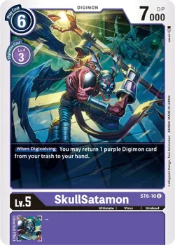 SkullSatamon 「ST6-10」「EN」