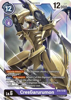 CresGarurumon 「ST6-13」「EN」