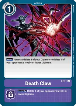 Death Claw 「ST6-15」「EN」
