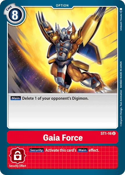 Gaia Force 「ST1-16」「EN」