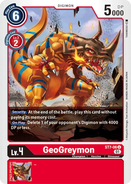 GeoGreymon 「ST7-06」「EN」