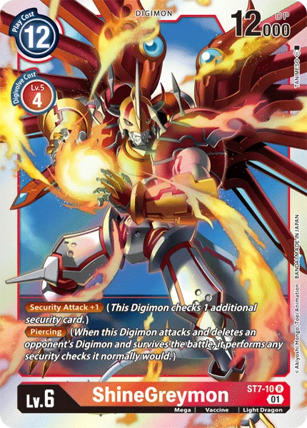 ShineGreymon 「ST7-10」「EN」