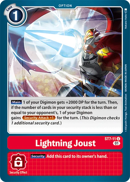Lightning Joust 「ST7-11」「EN」