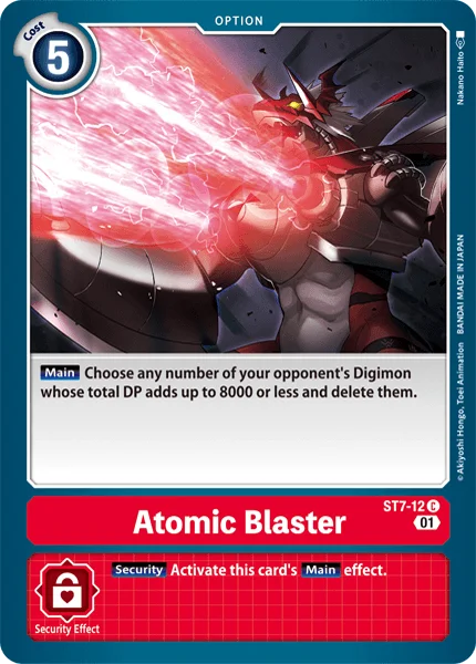 Atomic Blaster 「ST7-12」「EN」