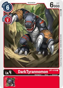 DarkTyrannomon — BT-01: Booster New Evolution #BT1-019 · Digimon