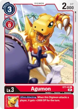 Agumon 「ST7-02」「EN」