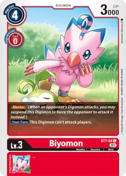 Biyomon 「ST7-04」「EN」