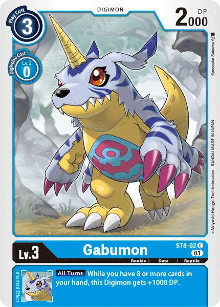 Gabumon 「ST8-02」「EN」