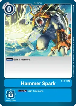 Hammer Spark — ST-8: Starter Deck UlforceVeedramon #ST2-13 · Digimon