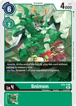 Snimon 「ST9-10」「EN」