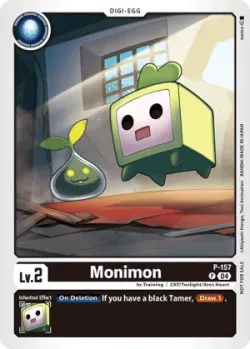 Monimon — Store Tournament 2024 Oct.–Dec. Winner Pack #P-157 · Digimon