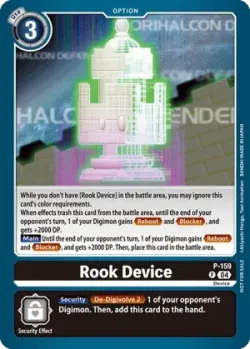 Rook Device — Store Tournament 2024 Oct.–Dec. Winner Pack #P-159 · Digimon
