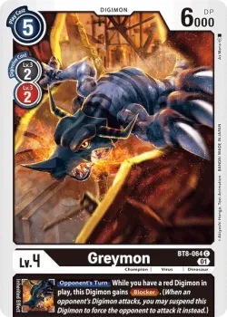 Greymon 「BT8-064」「EN」