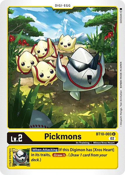 Pickmons 「BT10-003」「EN」