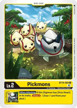 Pickmons — Winner Pack Dimensional Phase #BT10-003 · Digimon