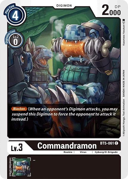 Commandramon 「BT5-061」「EN」