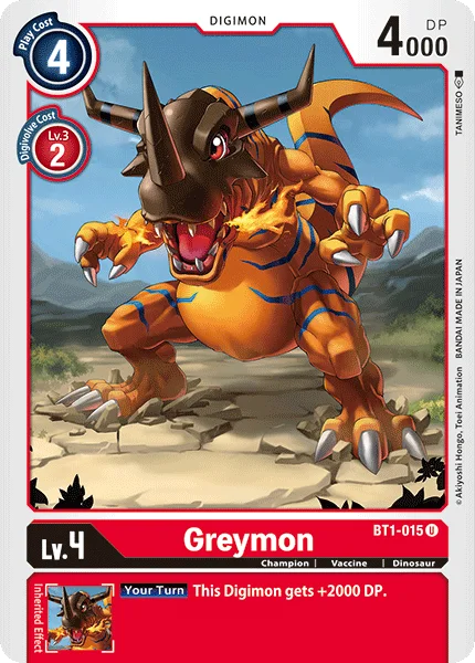 Greymon 「BT1-015」「EN」