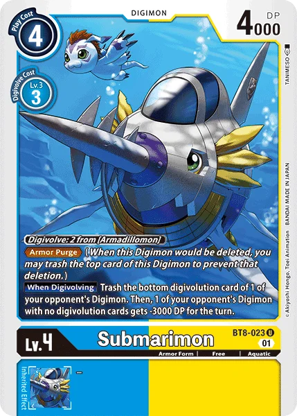 Submarimon 「BT8-023」「EN」