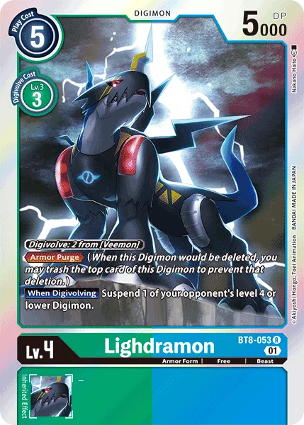 Lighdramon 「BT8-053」「EN」