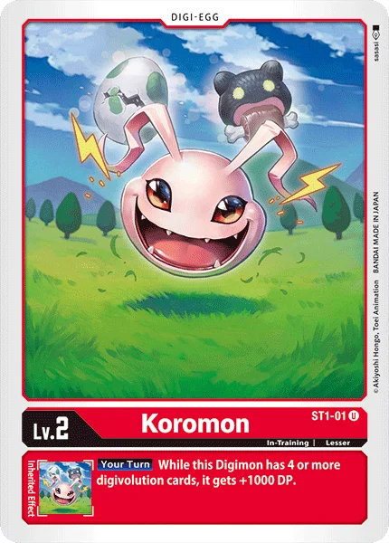 Koromon 「ST1-01」「EN」