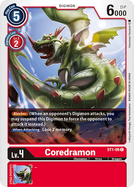 Coredramon 「ST1-06」「EN」